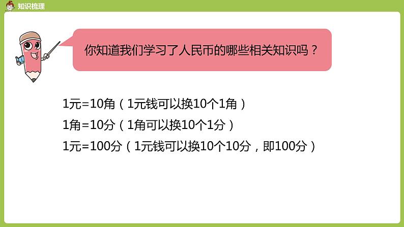 数学人教一（下）总复习 第 2 课时 认识人民币 课件03