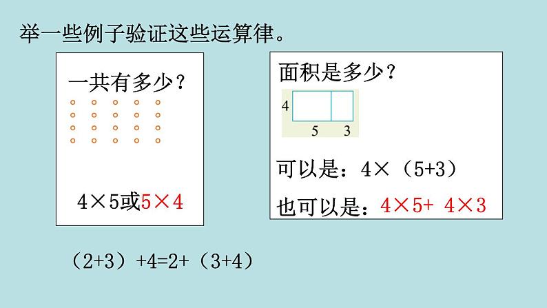 六年级北师大数学下册 总复习  数的运算 第5课时 运算律第4页