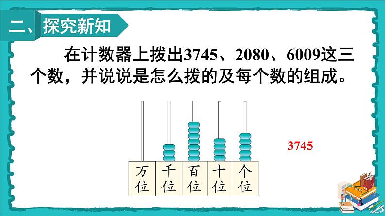 人教版二年级数学下册 7 万以内数的认识 第五课时 10000以内数的读法 课件03