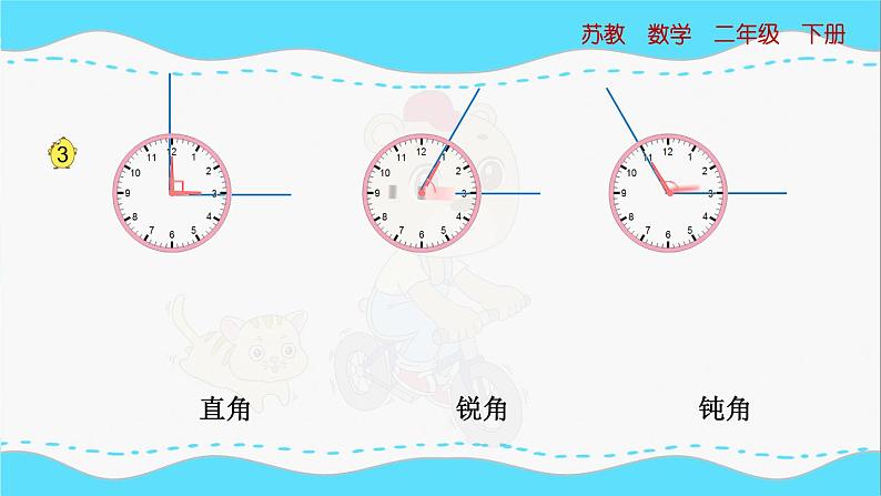 苏教版数学二年级下册：7.2《 直角、锐角和钝角的初步认识》PPT课件06