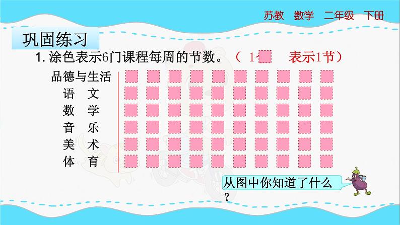 苏教版数学二年级下册：8.2《 简单数据的收集和整理》PPT课件07