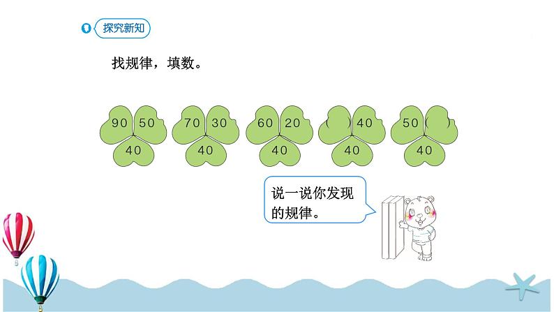 人教版数学一年级下册：7.3《 找规律（3）》》PPT课件03