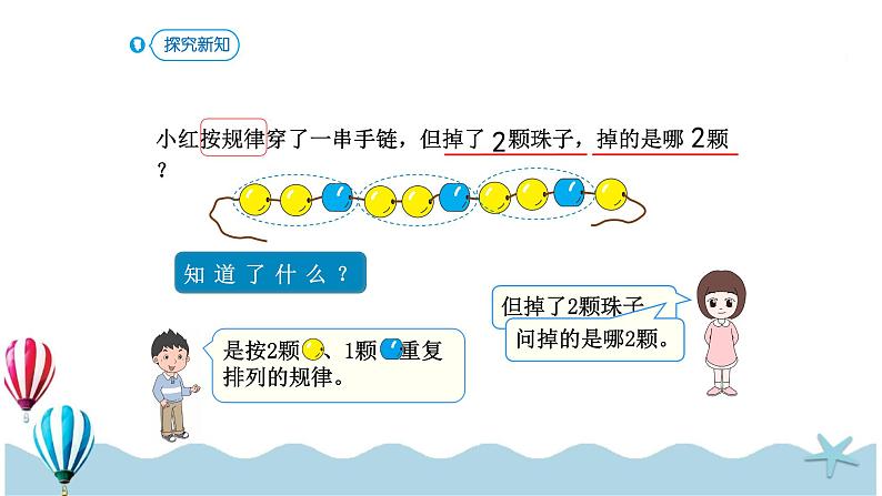 人教版数学一年级下册：7.4《解决问题》PPT课件04