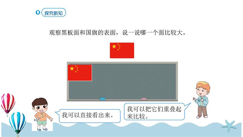 人教版数学三年级下册：5.1《认识面积》PPT课件05