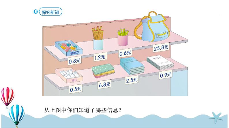 人教版数学三年级下册：7.3《简单的小数加减法》PPT课件04