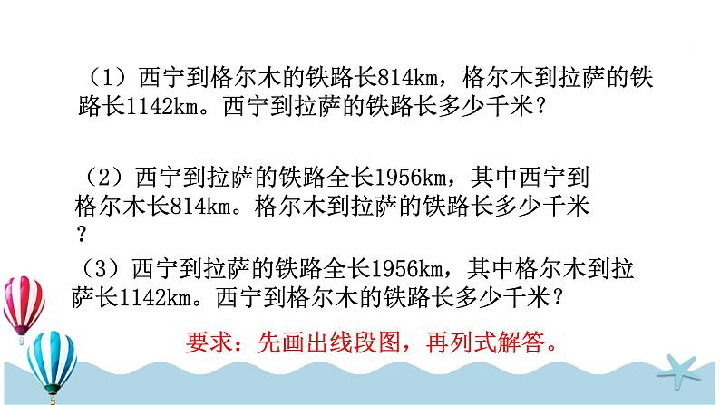 人教版数学四年级下册：1.1《加、减法的意义和各部分间的关系》PPT课件05