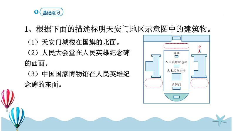 人教版数学三年级下册：1.2《地图上的方向》PPT课件08