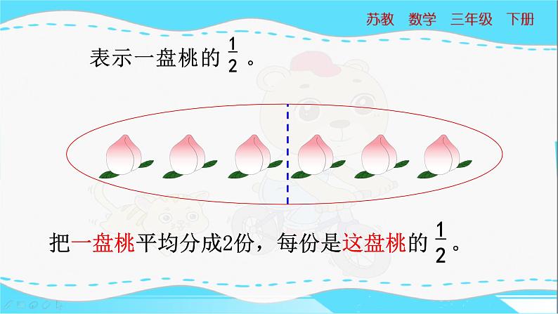 苏教版三年级下册：7.1《 认识几分之一》PPT课件05