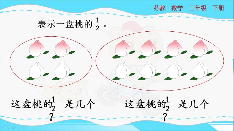 苏教版三年级下册：7.1《 认识几分之一》PPT课件06