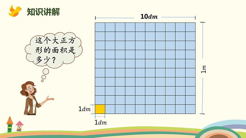 人教版小学数学三年级下册 5.5《面积单位间的进率》PPT课件05