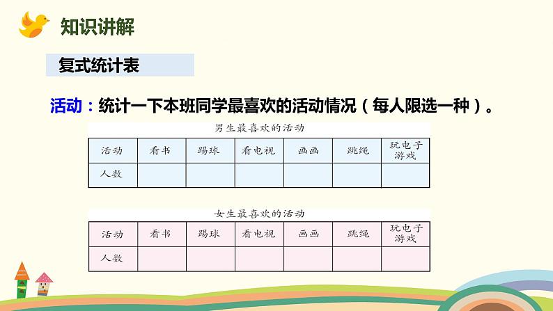 人教版小学数学三年级下册 9.6《统计与数学广角》PPT课件05