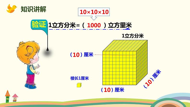 人教版小学数学五年级下册 3.8《体积单位间的进率》PPT课件04