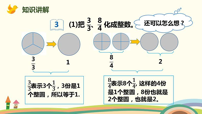 人教版小学数学五年级下册 4.5《假分数化成整数或带分数》PPT课件05