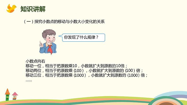 人教版小学数学四年级下册 4.5《小数点移动引起小数大小的变化》PPT课件05