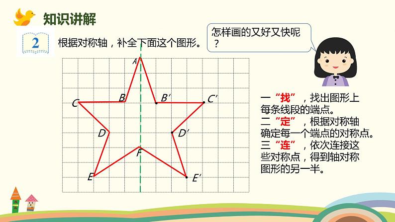 人教版小学数学四年级下册 7.1《轴对称》PPT课件07