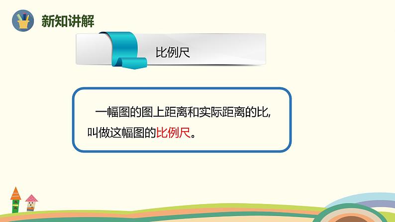 人教版小学数学六年级下册 4.3.1《比例尺（比例尺的意义及求《比例尺）》PPT课件03