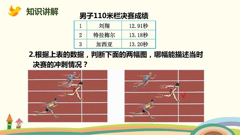 北师版小学数学四年级下册 《奥运中的数学》PPT课件03