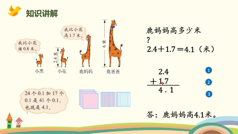 北师版小学数学四年级下册 1.7《比身高》PPT课件03