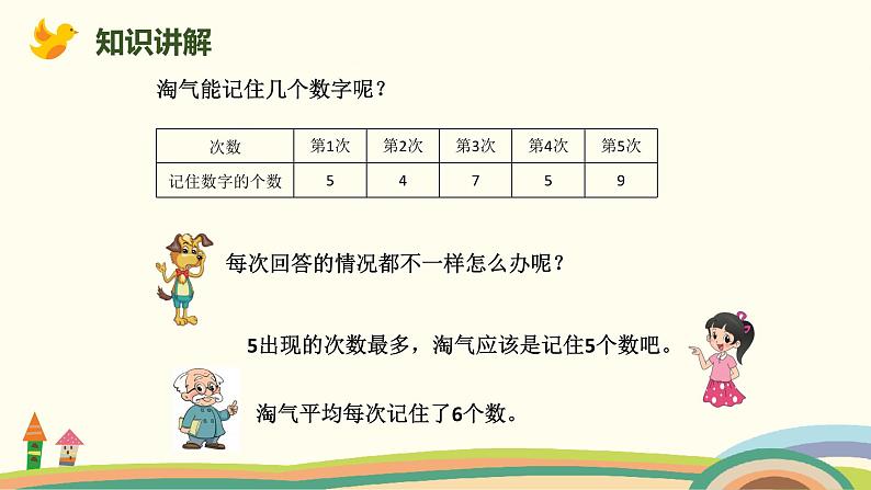 北师版小学数学四年级下册 6.5《平均数》PPT课件04