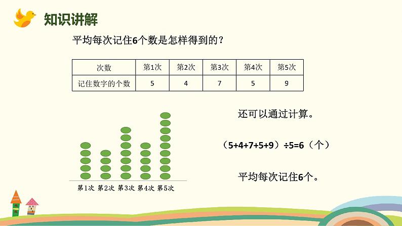 北师版小学数学四年级下册 6.5《平均数》PPT课件06