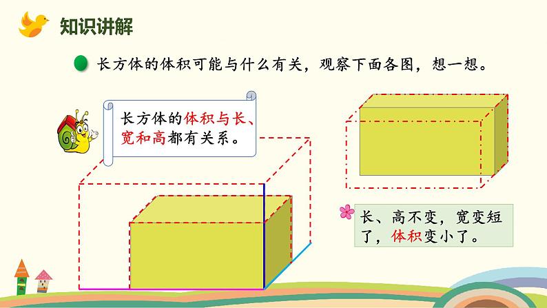 北师版小学数学五年级下册 4.4《 长方体的体积》PPT课件04