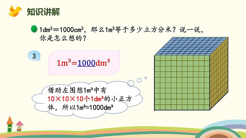 北师版小学数学五年级下册 4.6《体积单位的换算 》PPT课件第5页