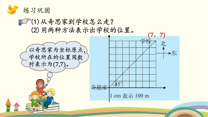 北师版小学数学五年级下册 6.2《确定位置(二)》PPT课件08