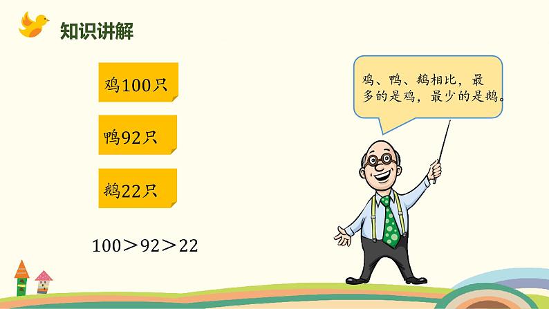 北师大版小学数学一年级下册 3.5《小小养殖场》PPT课件04