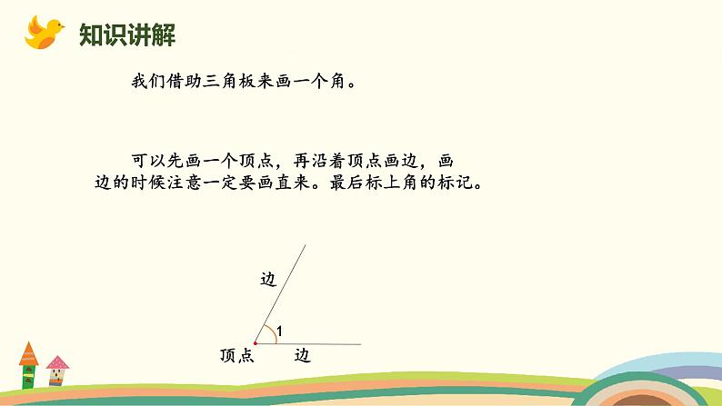 北师大版小学数学二年级下册6.1《认识角》PPT课件第7页