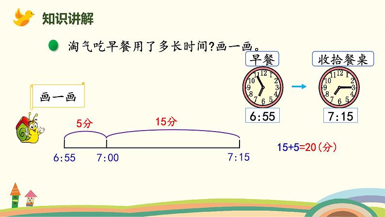 北师大版小学数学二年级下册7.4《淘气的作息时间》PPT课件（无配套视频素材）08