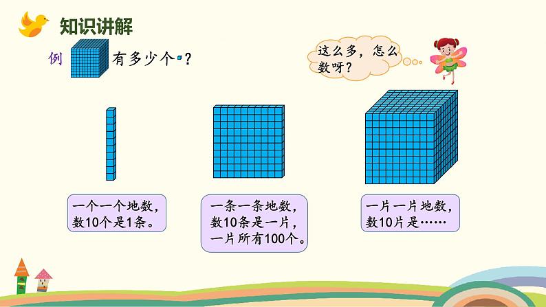 北师大版小学数学二年级下册3.1《数一数（一）（认识一千）》PPT课件第7页