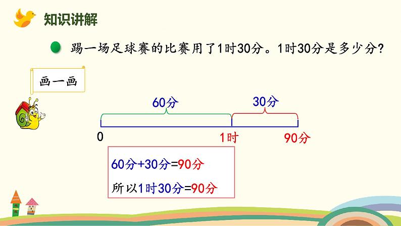 北师大版小学数学二年级下册7.3《1分有多长（时间单位的换算）》PPT课件第7页