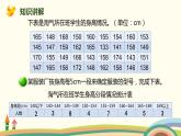 北师大版数学六年级上册 5.3 《 身高的情况》PPT课件