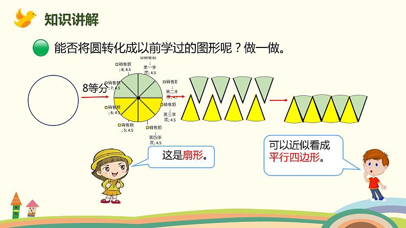 北师大版数学六年级上册 1.8 《 圆的面积（一）》PPT课件04