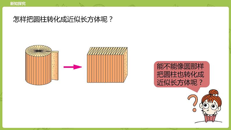 北师大版六年级数学下册 第1单元圆柱与圆锥 圆柱的体积课时5(PPT课件）07