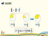 人教版小学数学三年级上册  8.5《 同分母分数的简单加、减法》PPT课件