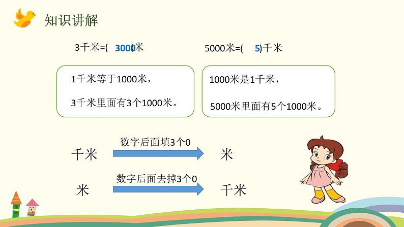 人教版小学数学三年级上册  3.3《 千米的认识》PPT课件05