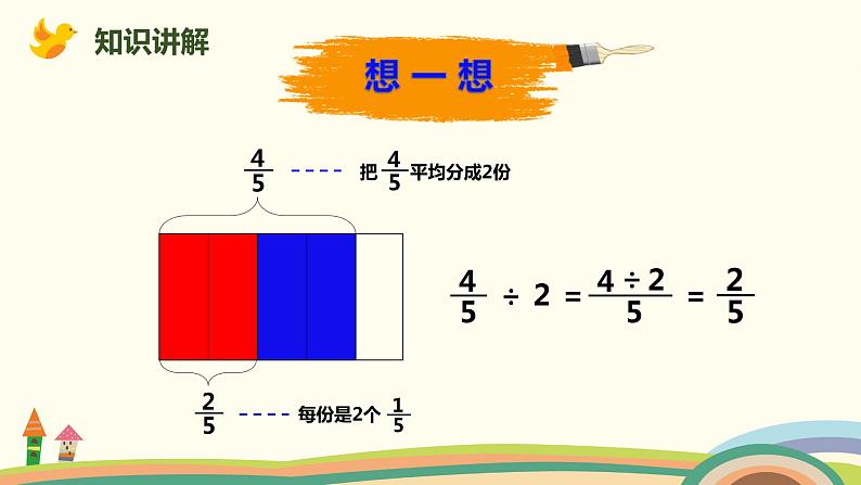 人教版数学六年级上册 3.2《分数除以整数》PPT课件04