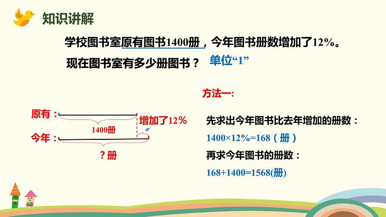 人教版数学六年级上册 6.5《求比一个数多或少百分之几的数是多少》PPT课件04