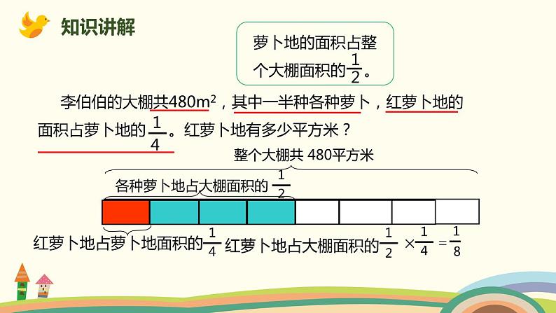 人教版数学六年级上册 1.8《求一个数的几分之几是多少的问题》PPT课件03