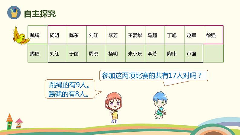 人教版小学数学三年级上册  9.1《 集合》PPT课件04