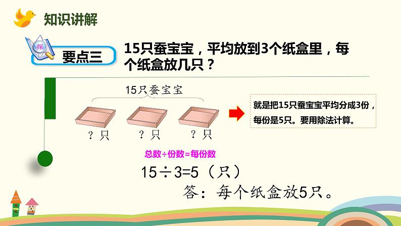 人教版小学数学二年级下册 10.1《表内除法、有余数的除法》PPT课件07