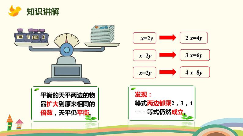 人教版数学五年级上册 5.6《 等式的性质》PPT课件07