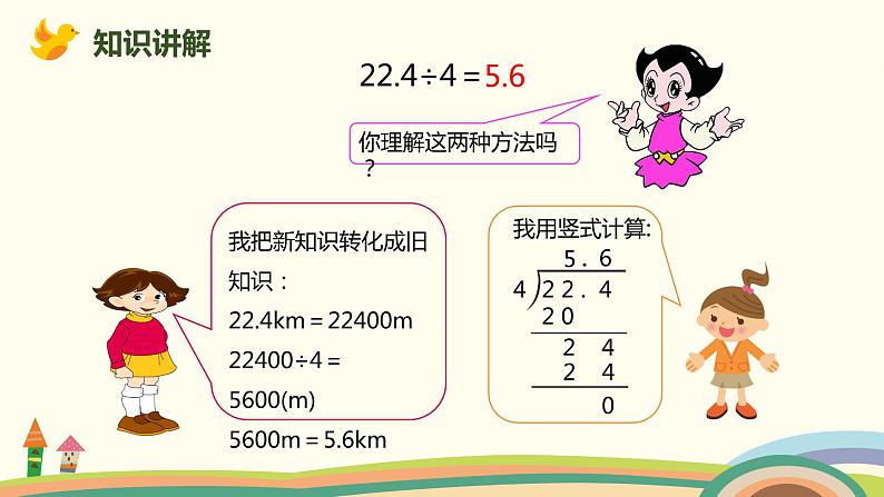 人教版数学五年级上册 3.1《 除数是整数的小数除法（基本算理及方法）》PPT课件06