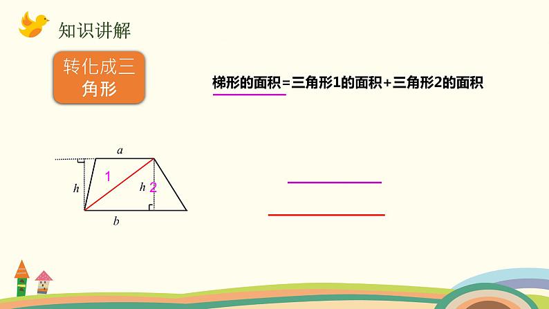 人教版数学五年级上册 6.5《 梯形面积计算公式的推导》PPT课件04