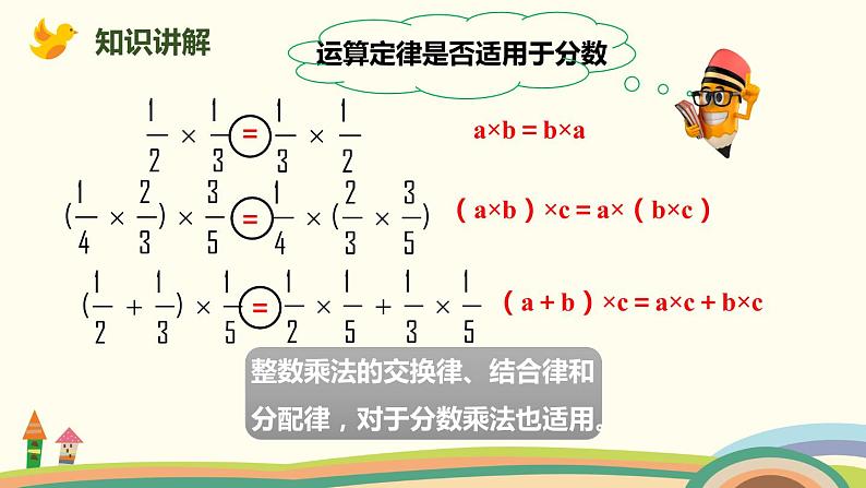 人教版数学六年级上册 1.7《分数简便运算》PPT课件03