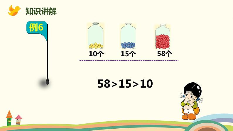 人教版小学数学一年级下册 4.6《比多少》PPT课件第5页