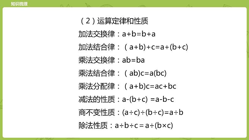 北师大版六年级数学下册 总复习 数与代数 式与方程课时11(PPT课件）05