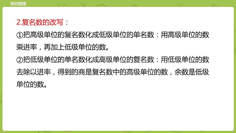 北师大版六年级数学下册 总复习 数与代数 常见的量课时15(PPT课件）第8页