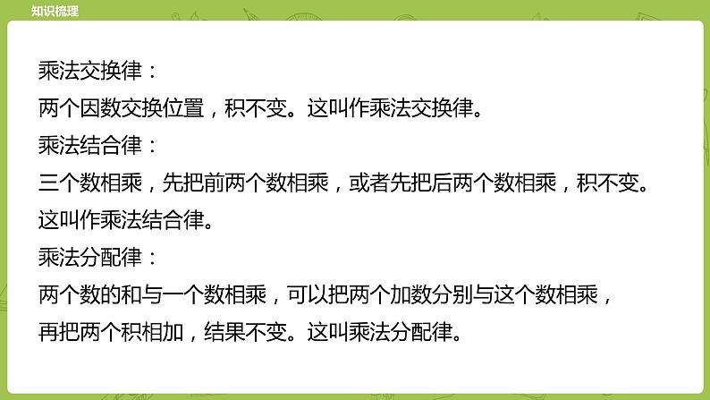 北师大版六年级数学下册 总复习 数与代数 数的运算   运算律课时10(PPT课件）第5页